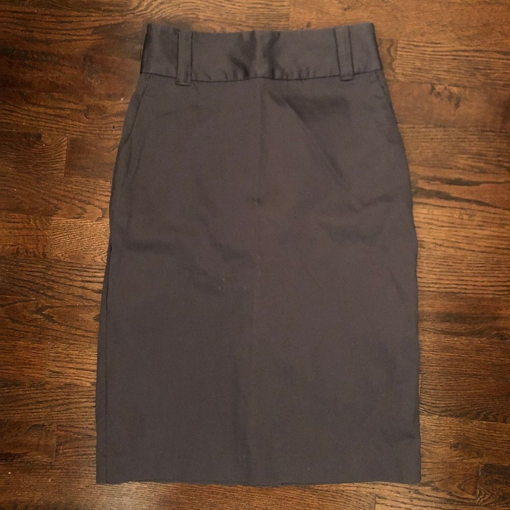 Iron Gray Banana Republic Pencil Skirt